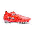 PUMA Future 9 Match FG AG Firm Multi Ground Mens Soccer Cleats Red White Black
