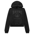 Cropped Desert Valley Hoodie Black