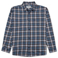 Yuma L S Shirt Yuma Check Storm Blue