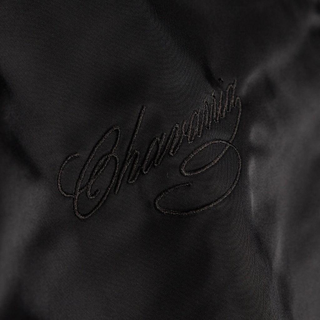 x Willy Chavarria Satin Bomber Jacket