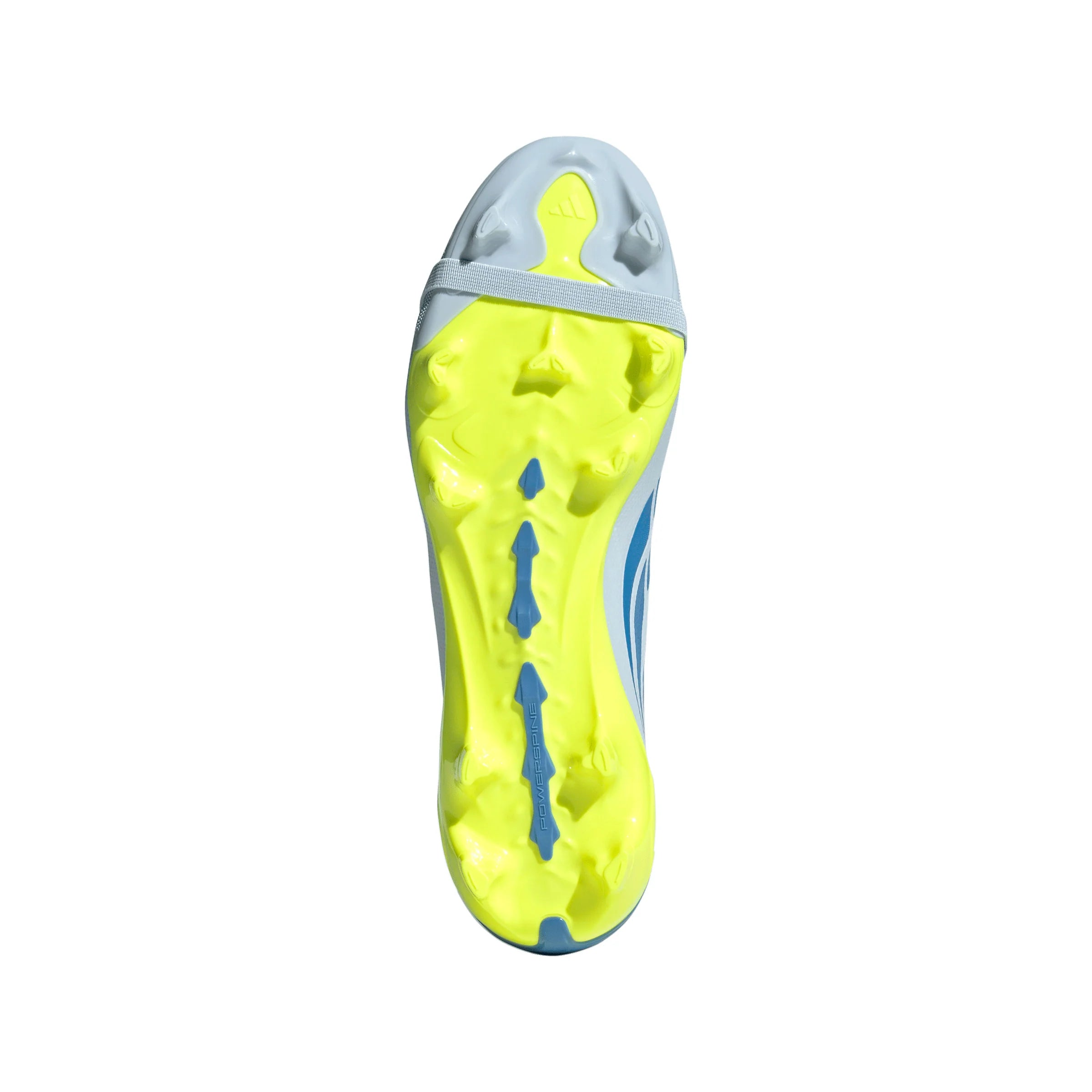 adidas Predator League Fold Over Tongue FG Firm Ground Mens Soccer Cleats Sky Blue Yellow
