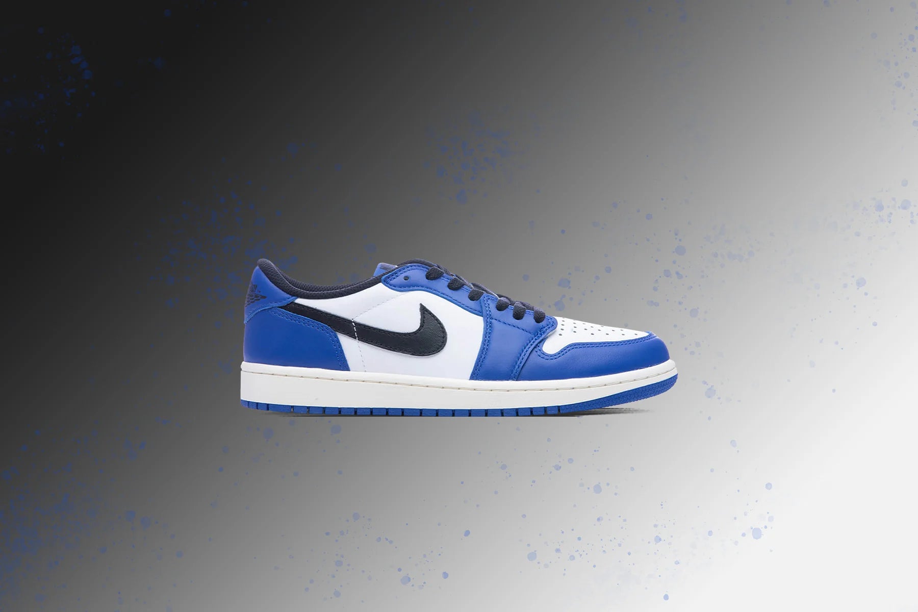 Air Jordan 1 Low OG Game Royal White Black Game Royal Sail