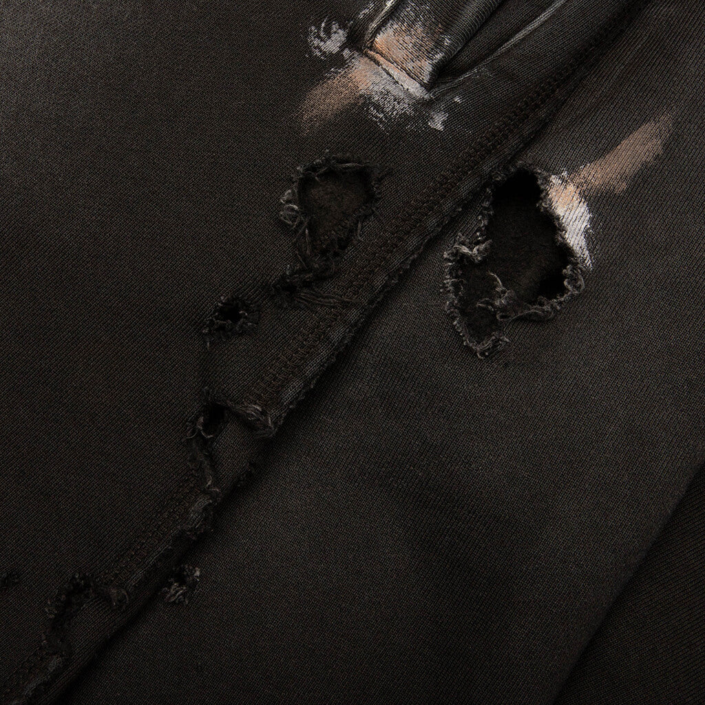 Luke Fleece Sweatpants Black