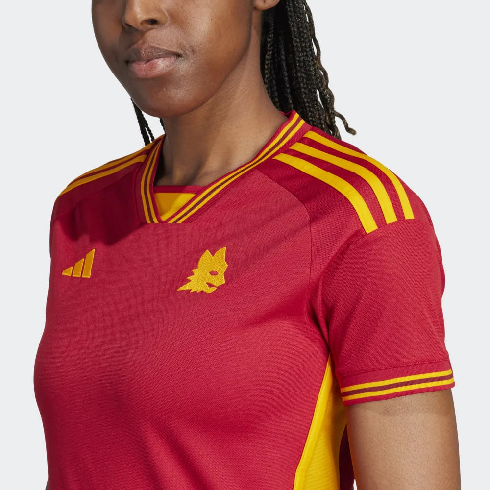 adidas Womens AS Roma Home Jersey 23