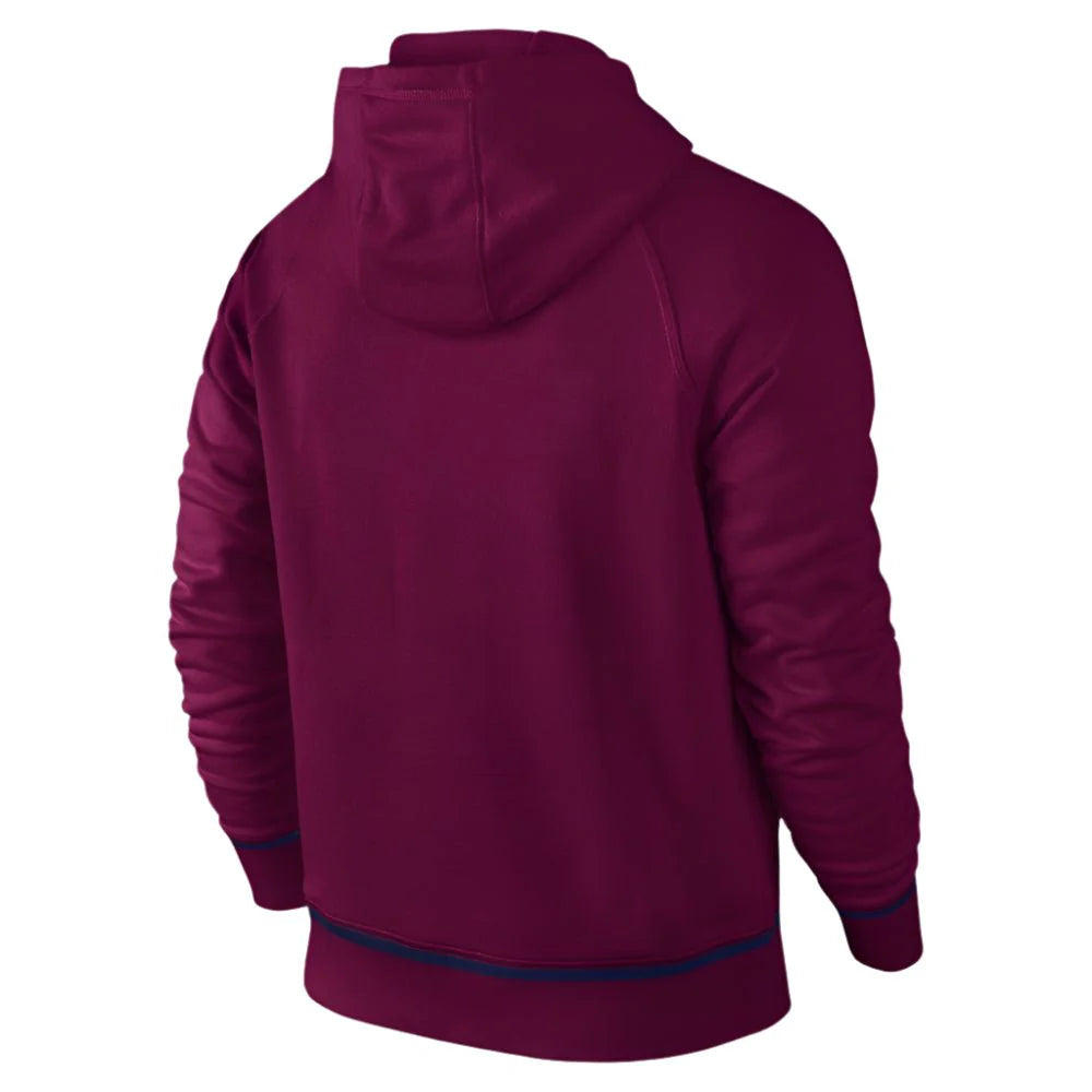 Nike Barcelona Hoodie Athentic FZ Dynamic Berry University Gold