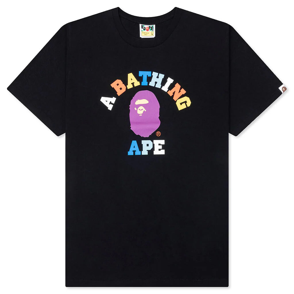Colors College Tee Black