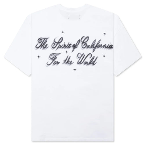 Airbrush Cherub Tee White