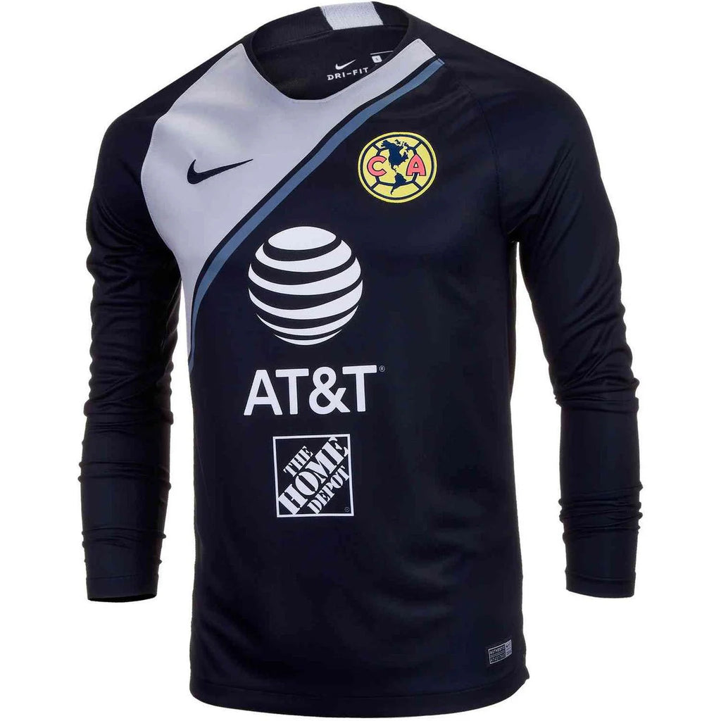 Nike America Long Sleeve Goalkeeper Jersey Black Grey