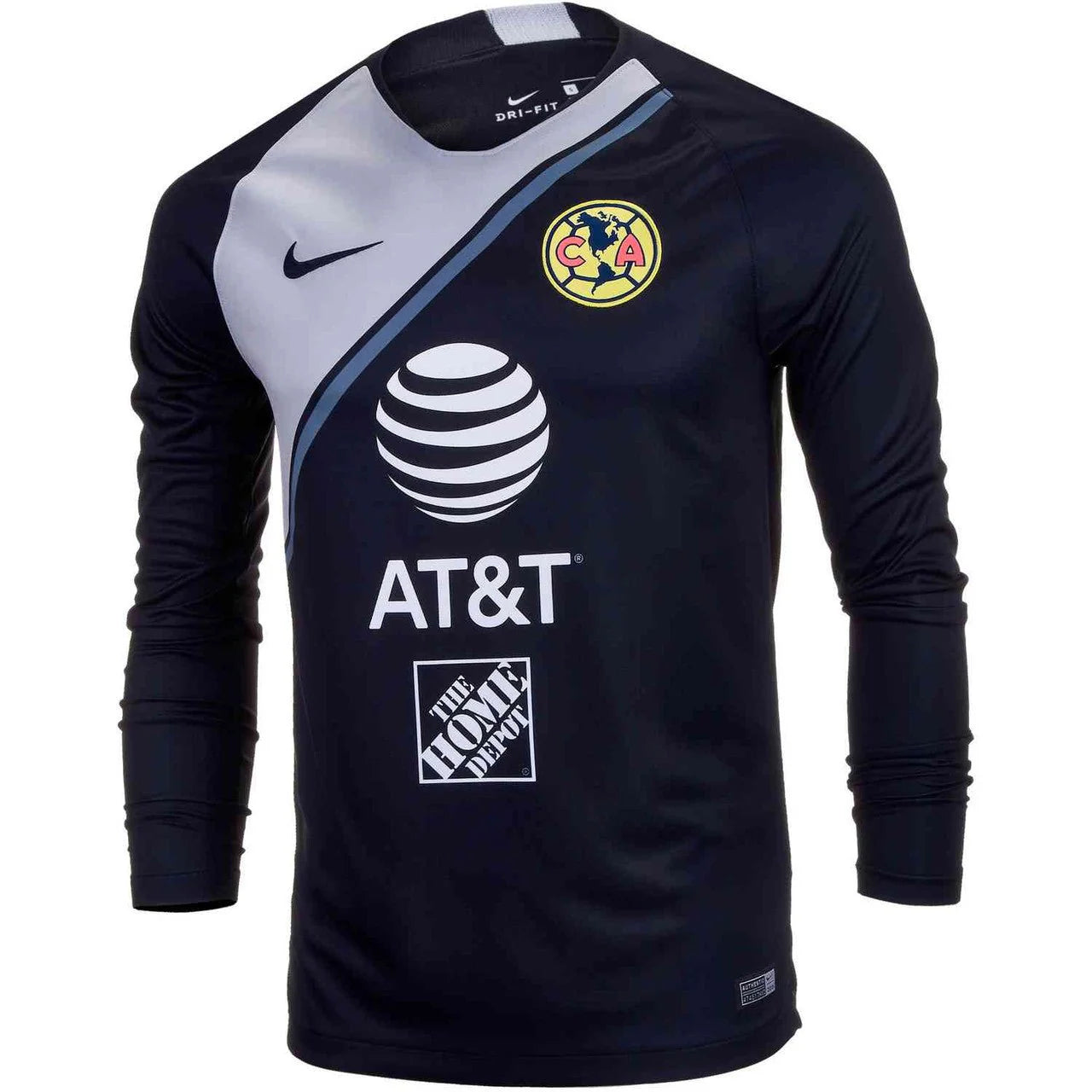Nike America Long Sleeve Goalkeeper Jersey Black Grey