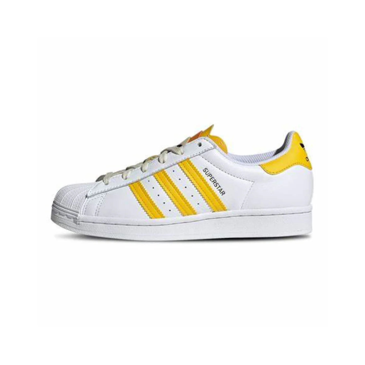 Women's  Superstar - 'White Hazy Yellow"