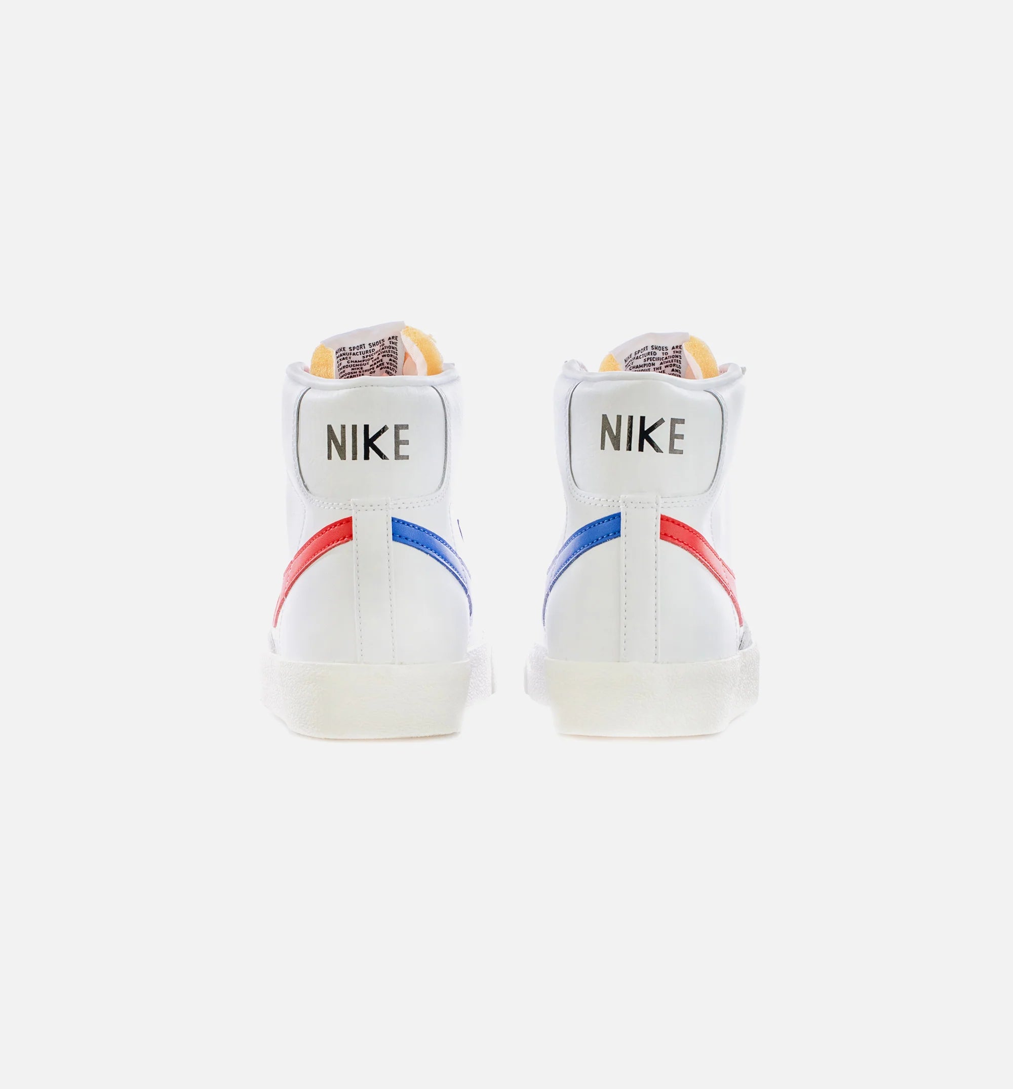 Blazer Mid 77 Mens Lifestyle Shoe White Red Blue