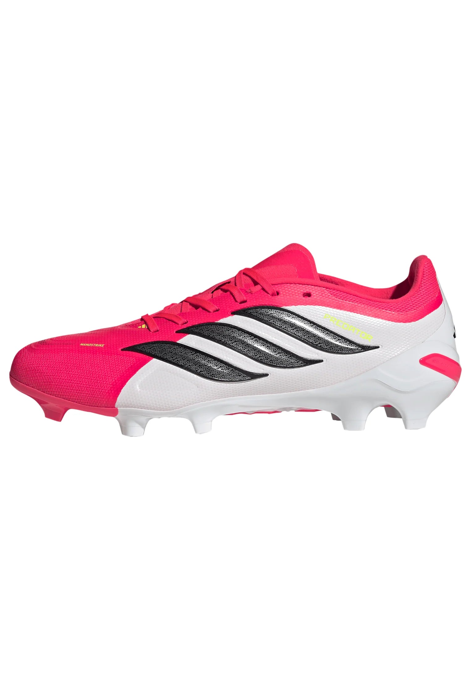 adidas Predator League FG Firm Ground Mens Soccer Cleats Red Black White