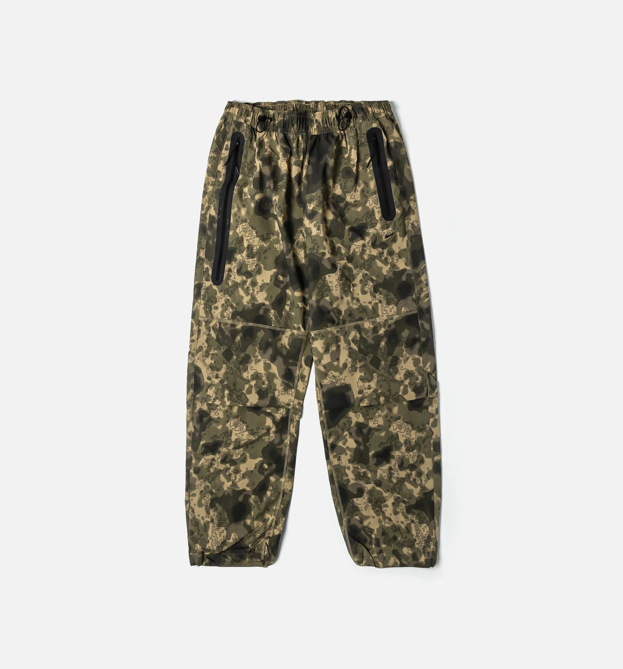 Tech Dri Fit Woven Camo Loose Mens Pant Camo Green