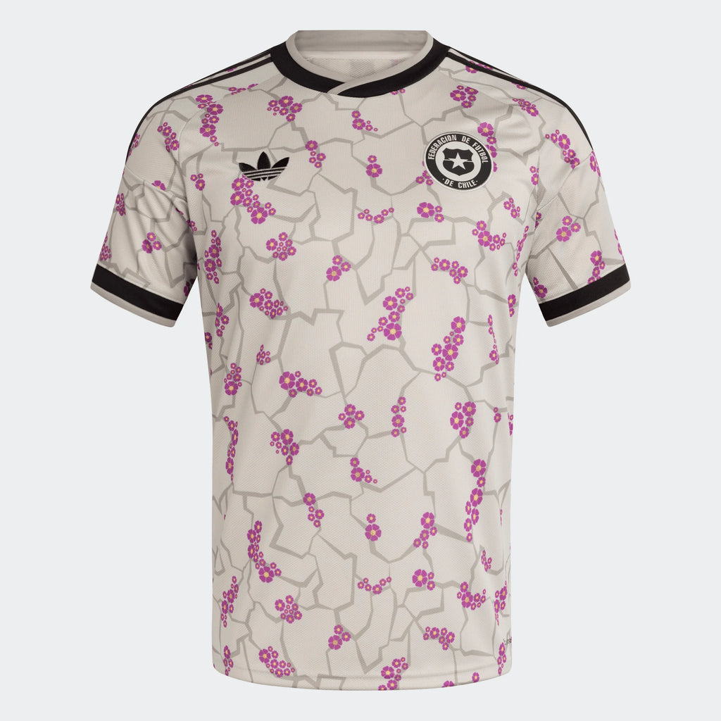adidas Chile Away Mens Soccer Jersey 2026 Brown