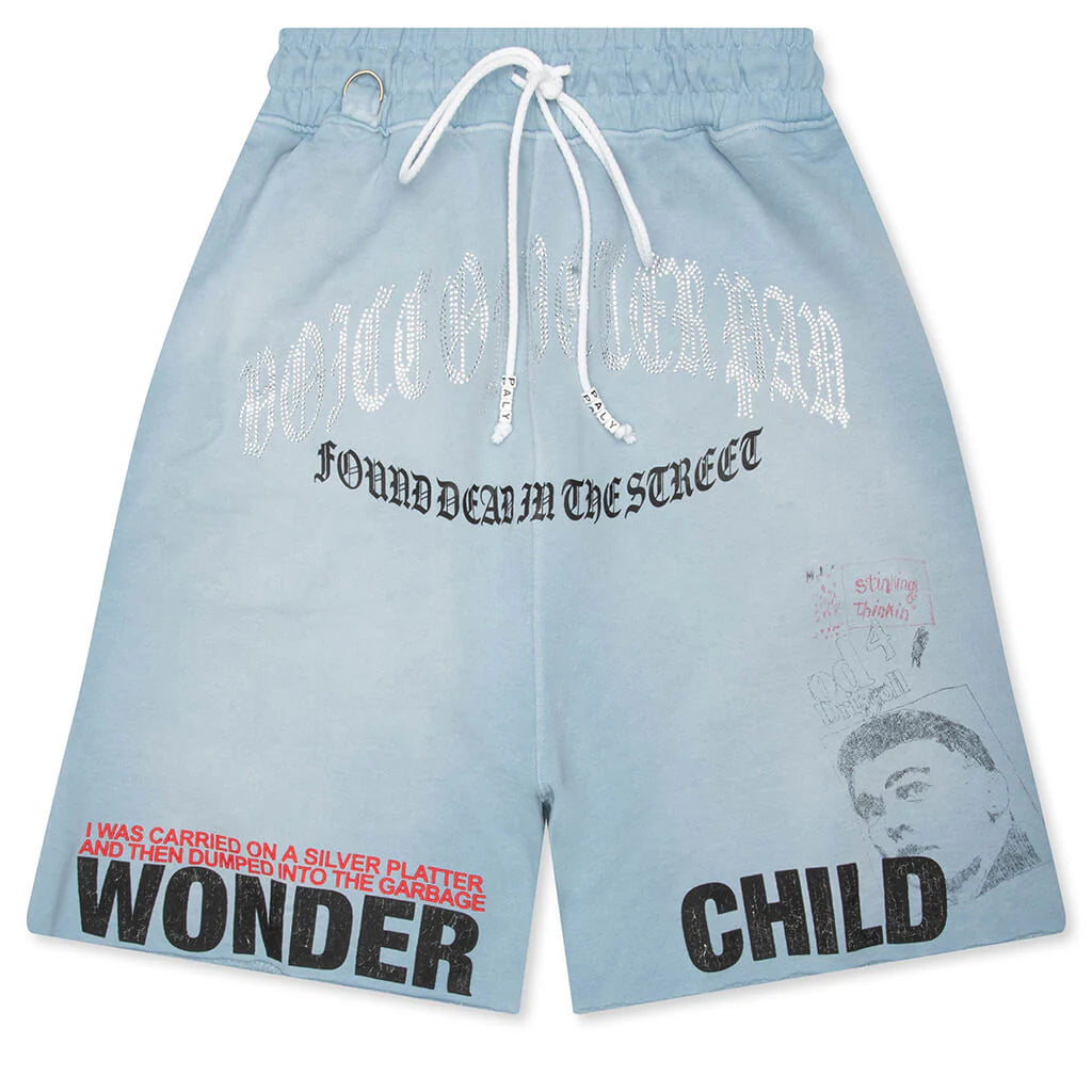 Bobby Driscoll Sweat Short Baby Blue