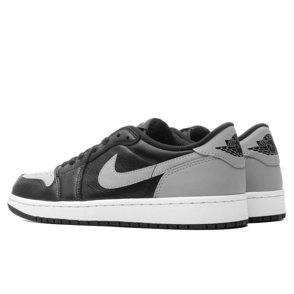 Air Jordan 1 Low OG Shadow Black Medium Grey White