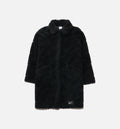 NSW Icon Clash Sherpa Long Jacket Womens Jacket Black