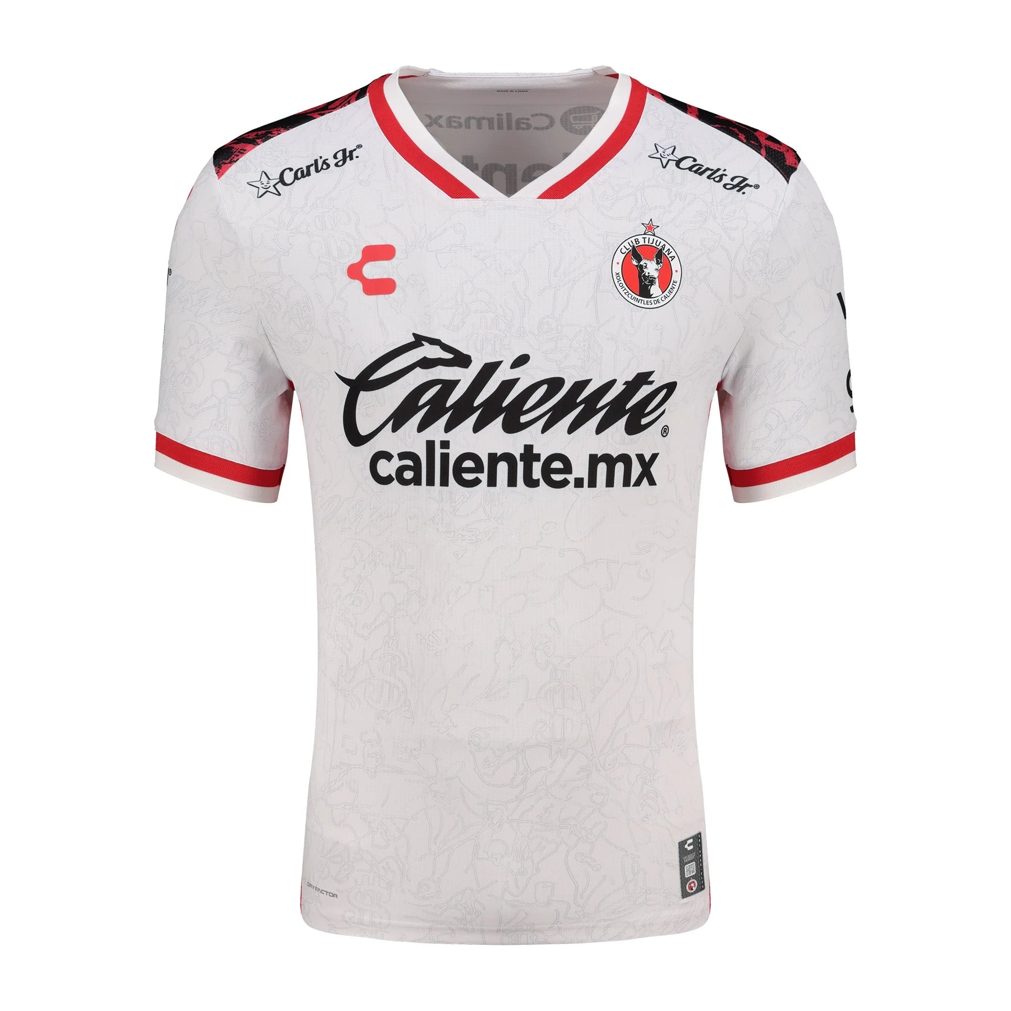 Charly Mens Xolos Away Jersey 2025 White