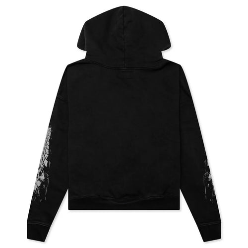 4x4 Hoodie Vintage Black