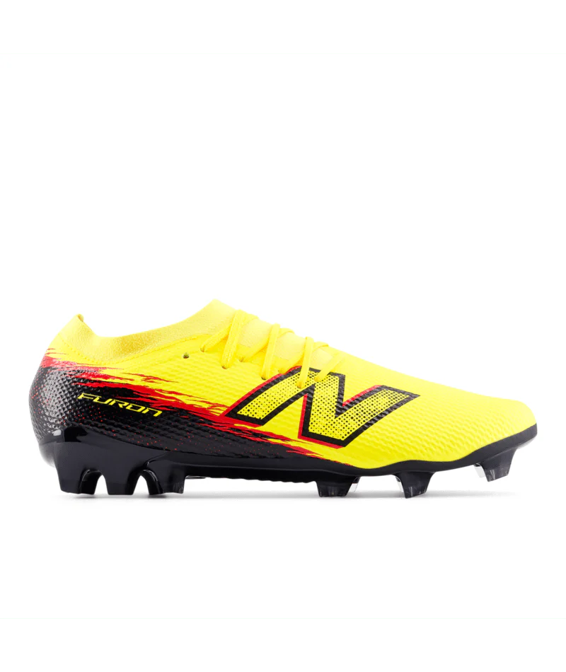 New Balance Furon Team V8 FG Firm Ground Mens Soccer Cleats Punch Yellow