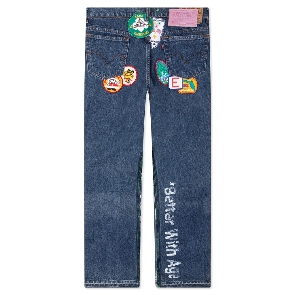 Gentlemens Denim Pants Indigo