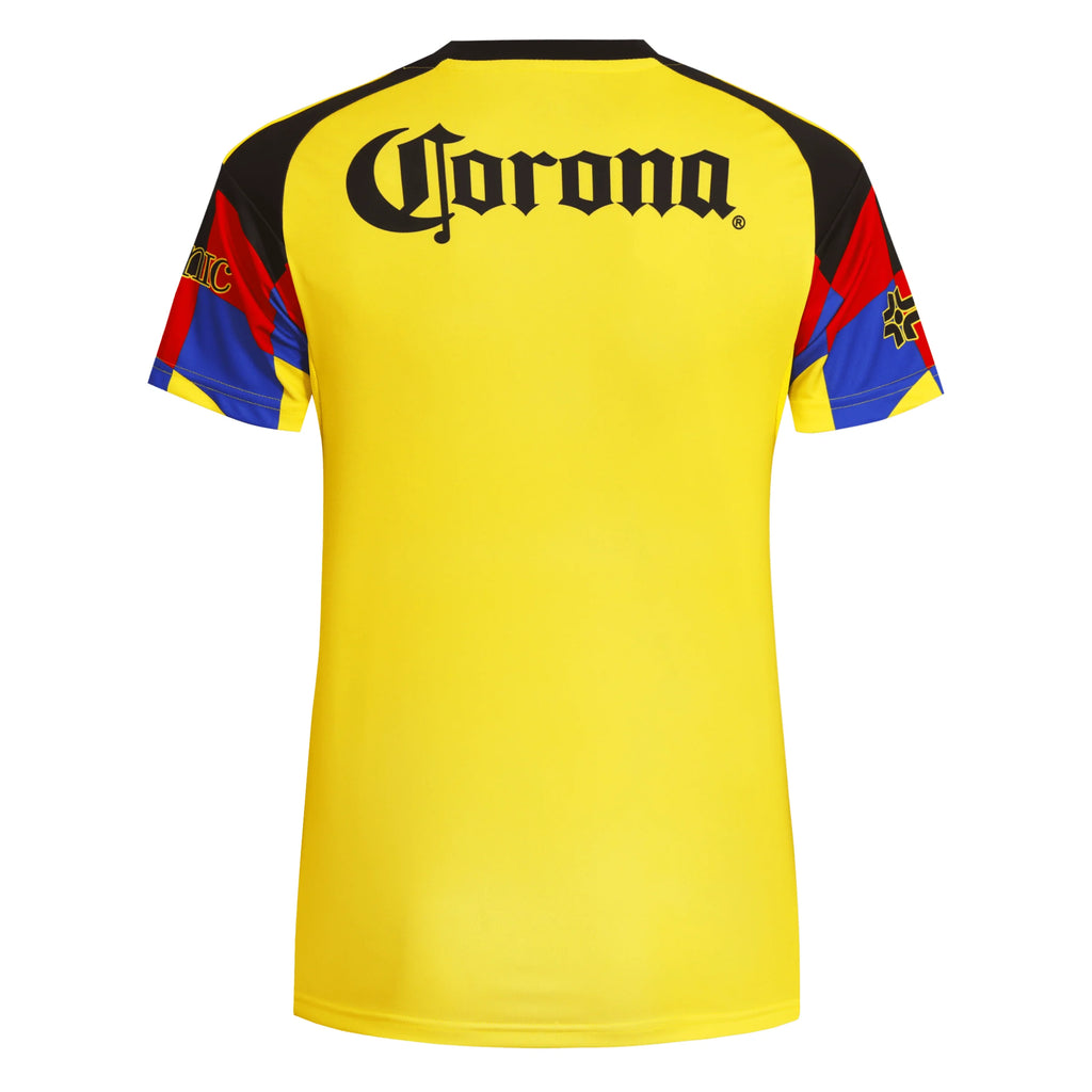 adidas Club América Womens Home Soccer Jersey 25 26 Yellow