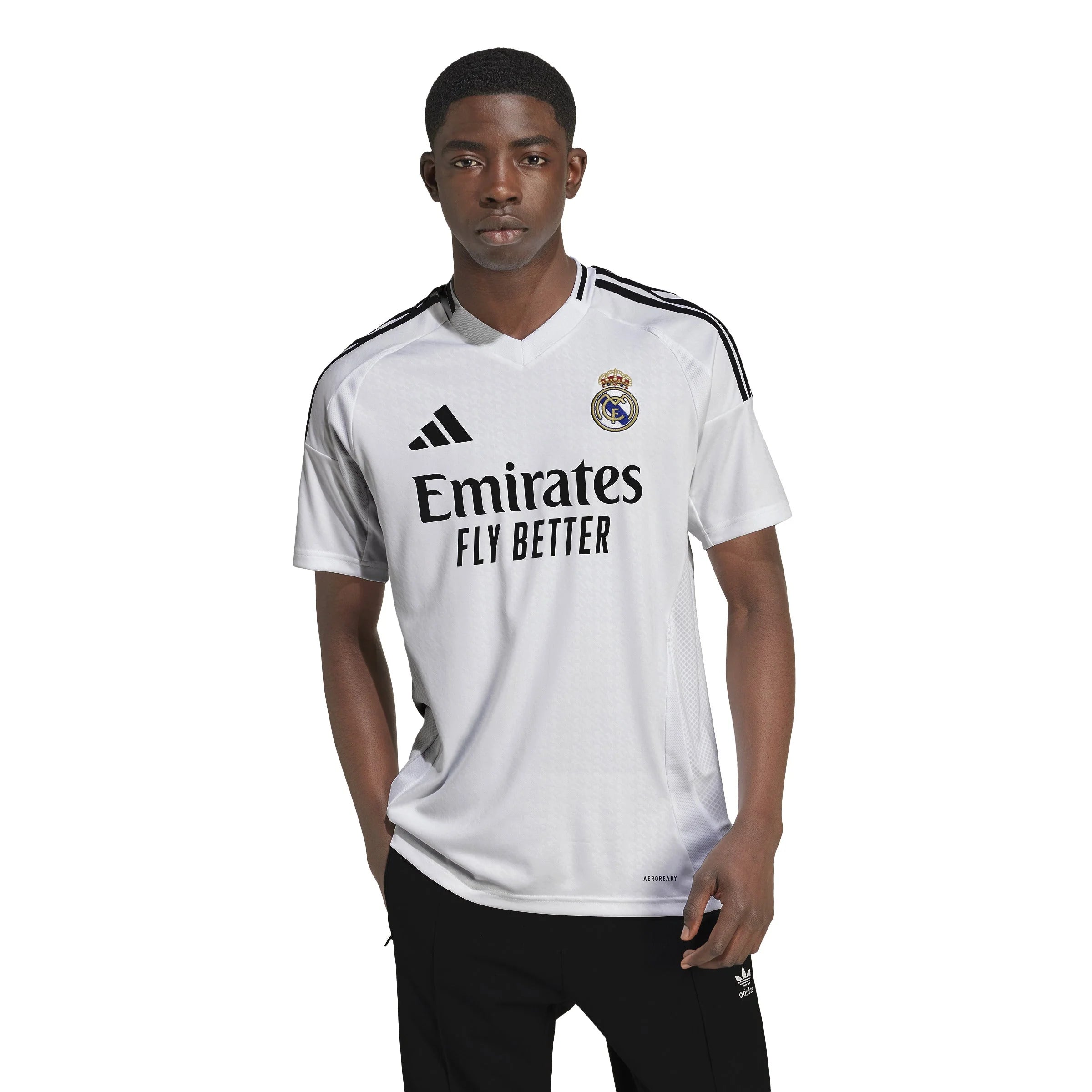adidas Mens Real Madrid Home Jersey 24 25