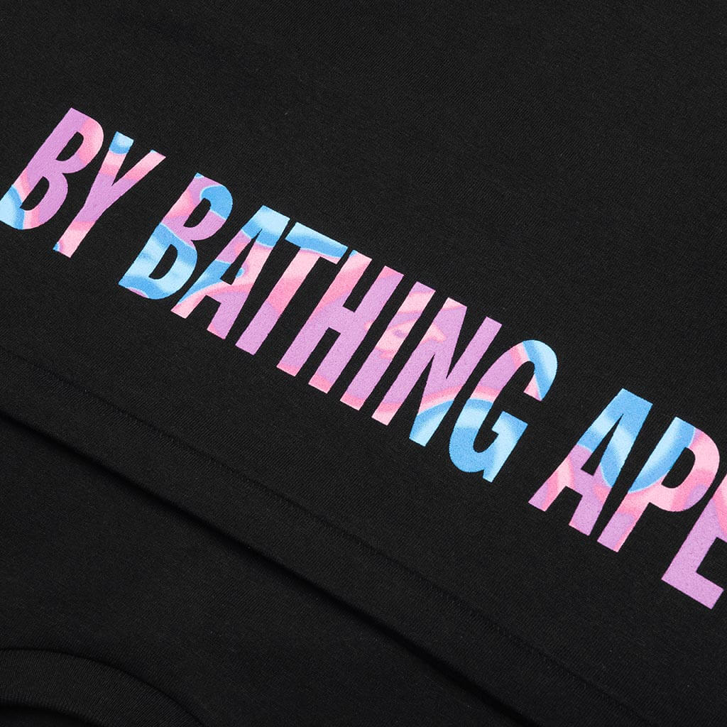 Liquid Camo Ape Face Sta Tee Black Pink