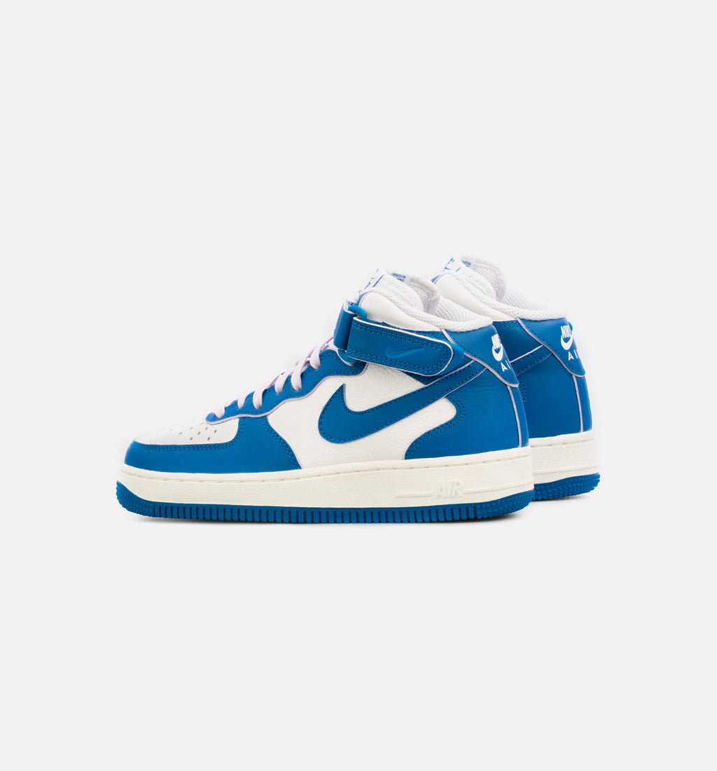 Air Force 1 Mid Womens Lifestyle Shoe Blue White