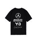 Y-3 x Mercedes-AMG PETRONAS F1 Team Logo Stack Short Sleeve Tee