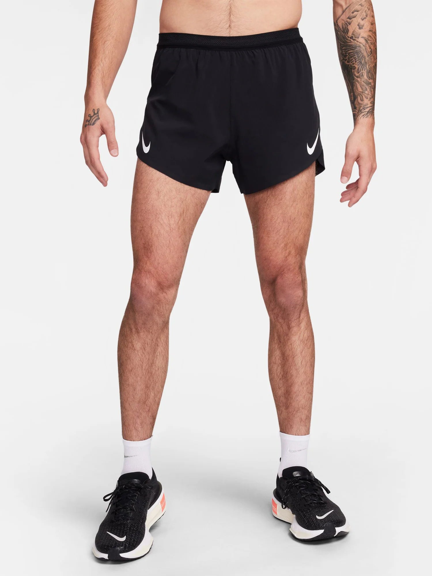 Nike Mens AeroSwift Dri FIT ADV 4 Brief Lined Running Shorts