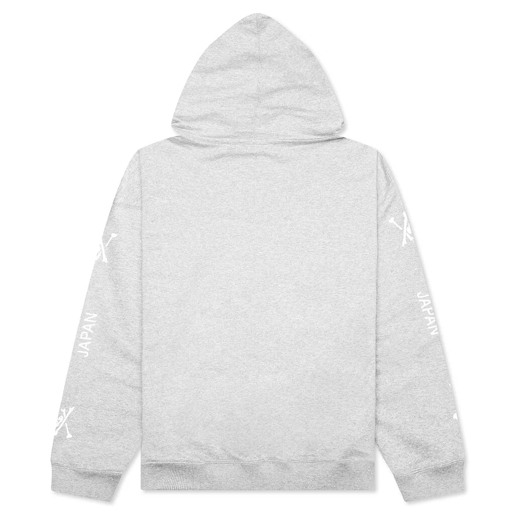 Logo Hoodie Top Gray