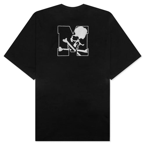College Logo Tee Black