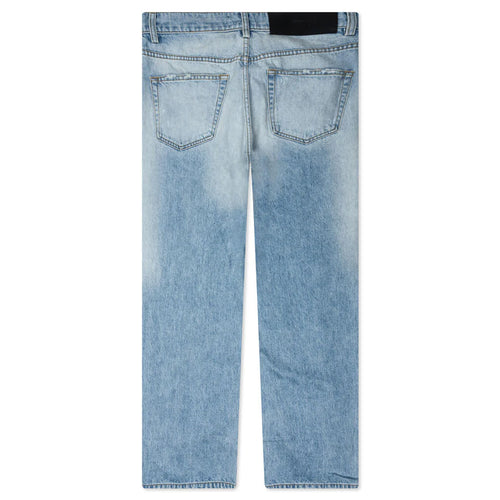 Tinted Wide Straight Jeans Light