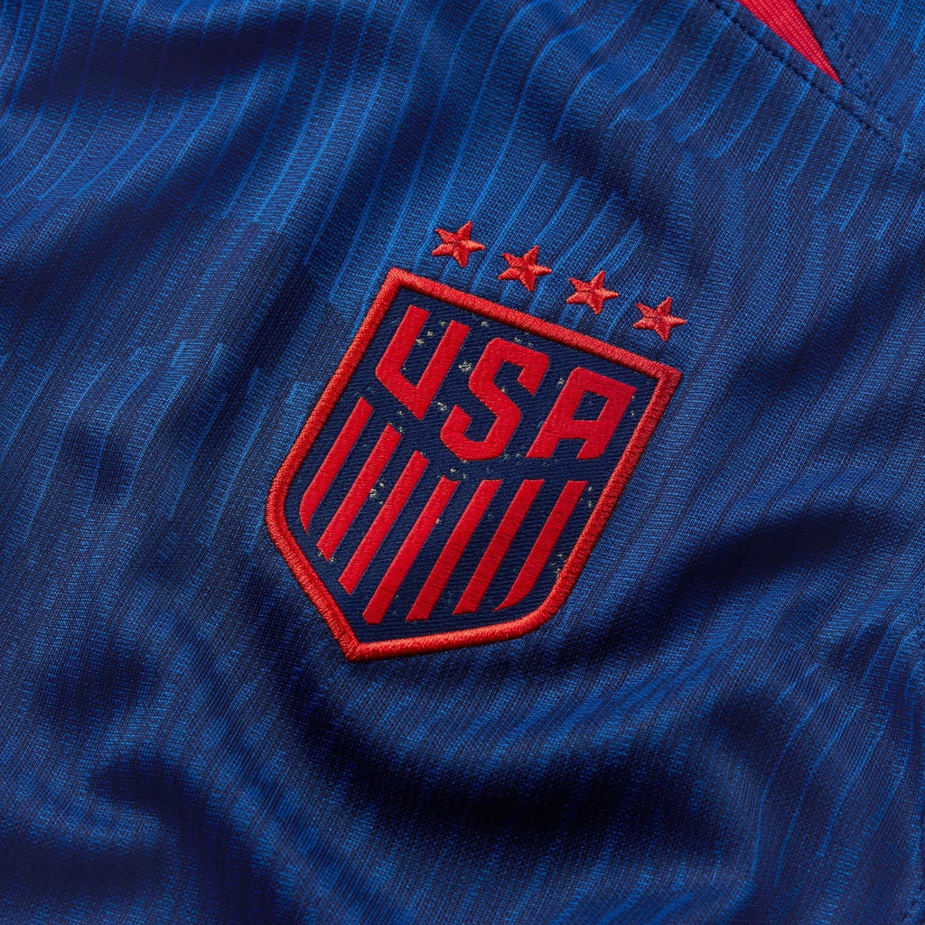 Nike USWNT 2023 Stadium Away Womens Jersey Royal Navy Red