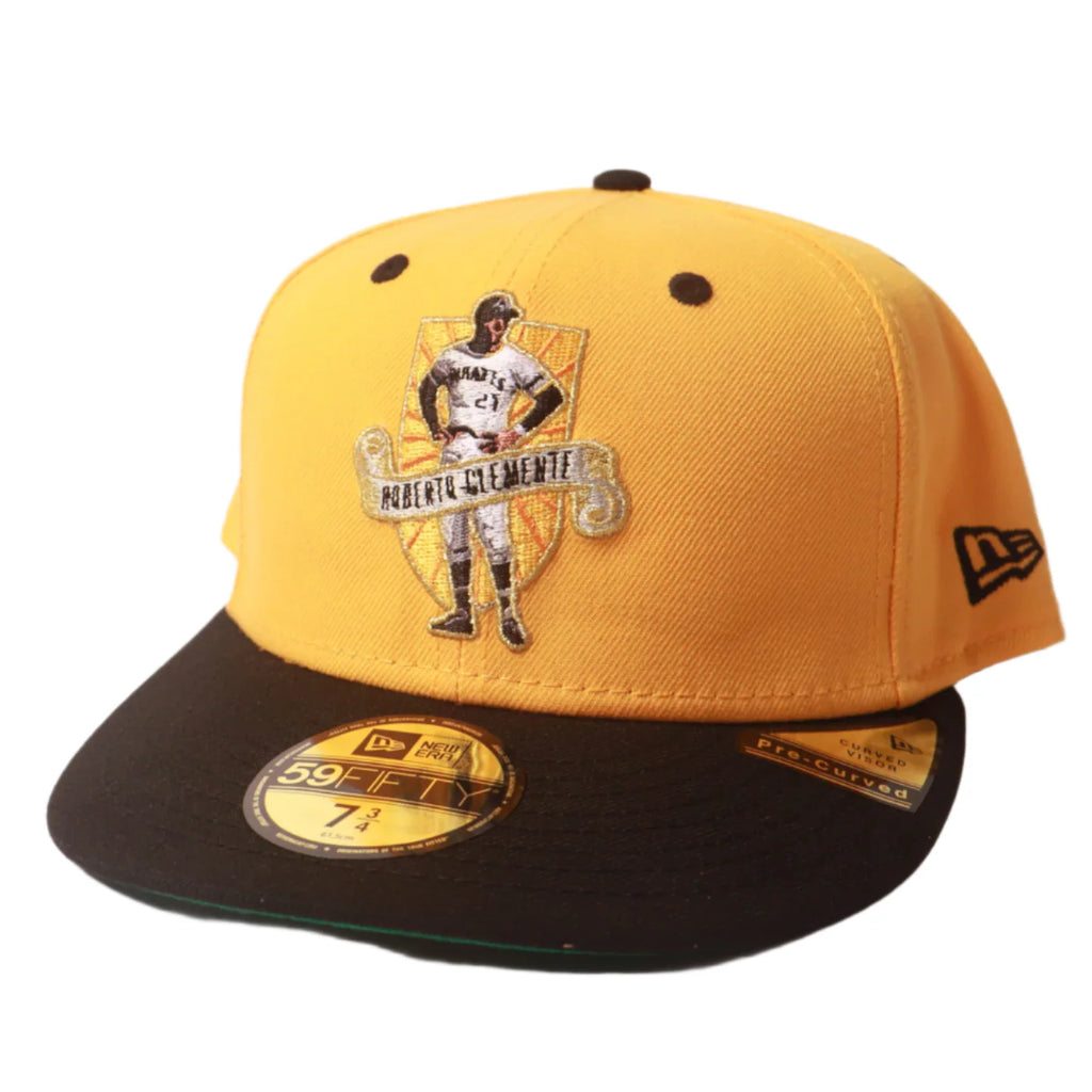 New Era 59Fifty Pittsburgh Pirates "Roberto Clemente" Fitted - Yellow