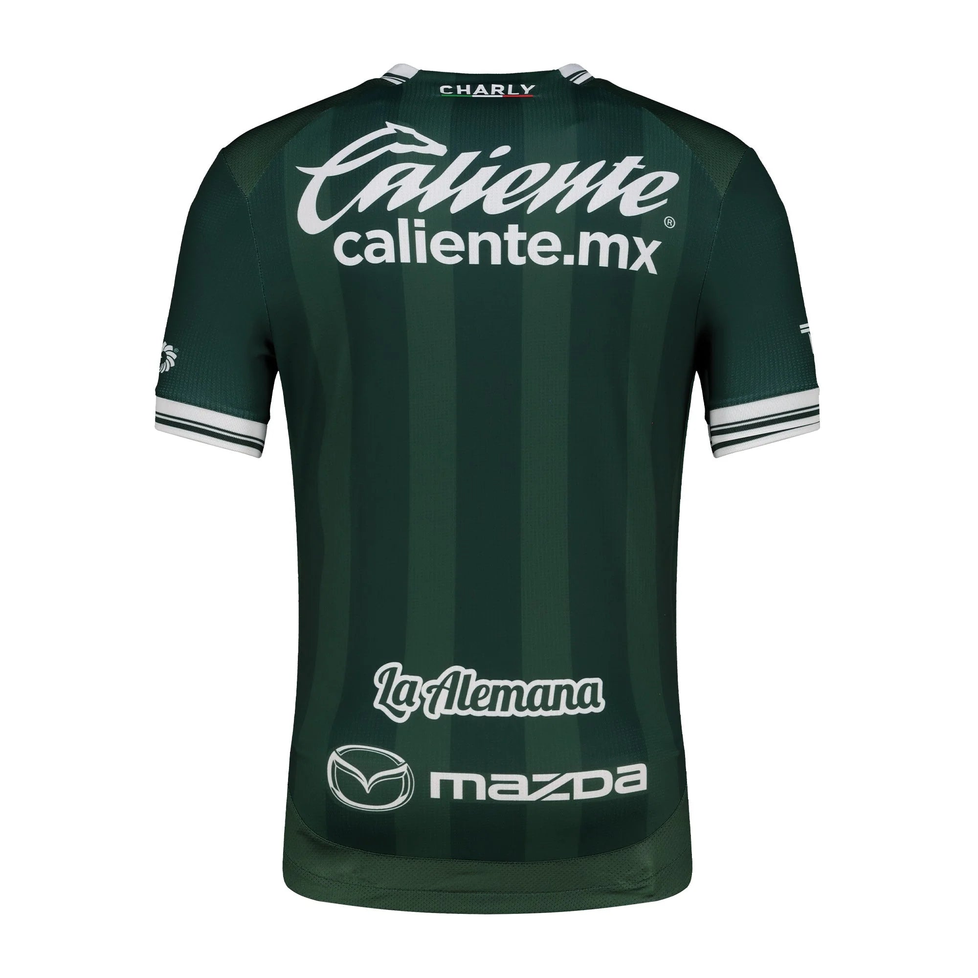 Charly Mens Leon Home Soccer Jersey 2025 Green