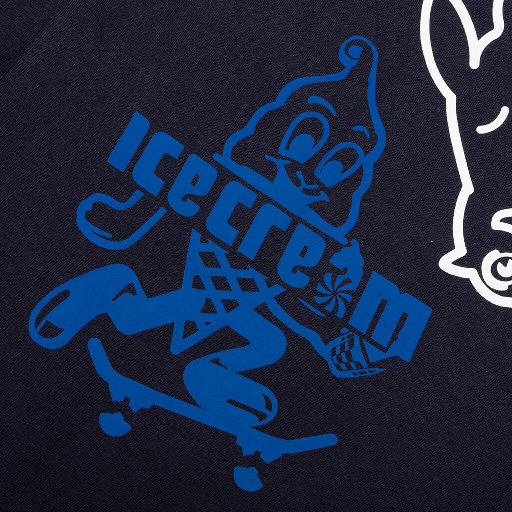 Overlay S S Tee Charcoal Art