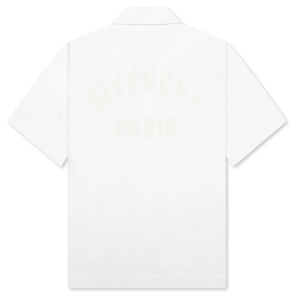 Patch Oxford Shirt White