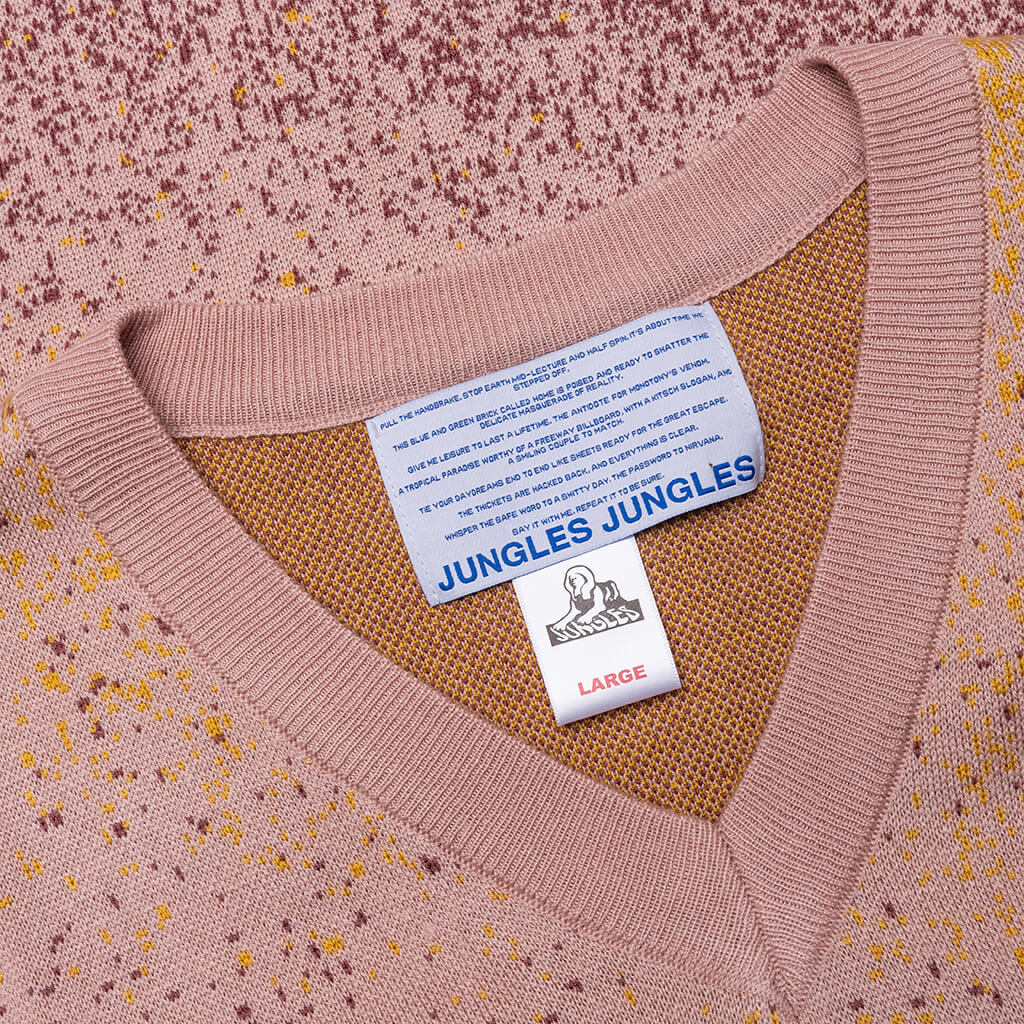 Knitted Gradient Vest Multi