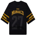 Monaco Football Jersey Vintage Black Yellow