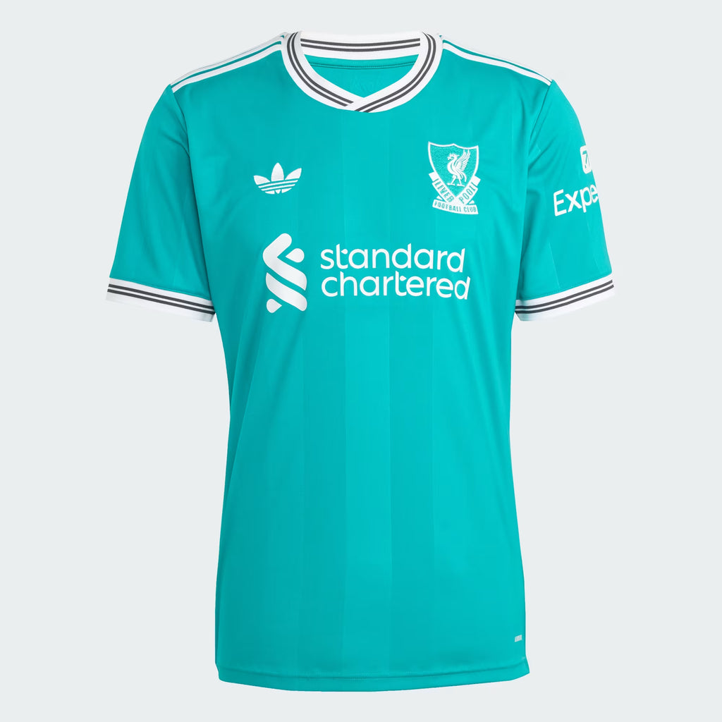 adidas Liverpool FC Third Mens Soccer Jersey 25 26 Green