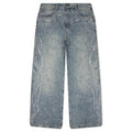 20K Zodiac Diamond Denim Pants Blue