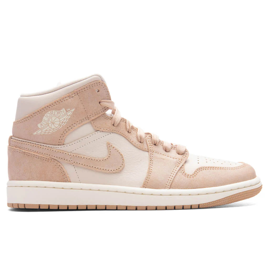 Womens Air Jordan 1 Mid SE Legend Light Brown Legend Medium Brown