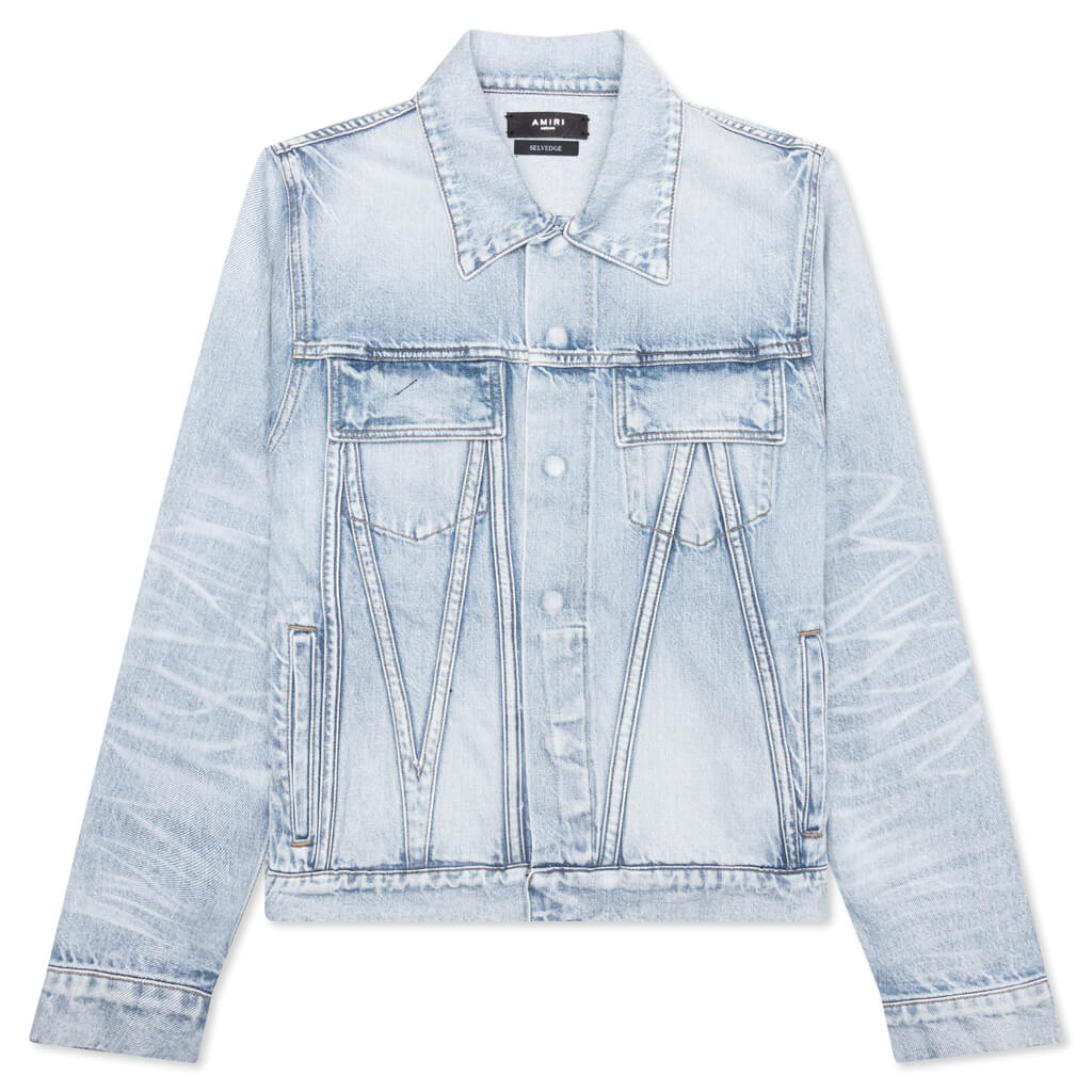 Japanese Selvedge Trucker Jacket Perfect Indigo