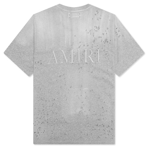 Ma Shotgun Embroidered Tee Grey