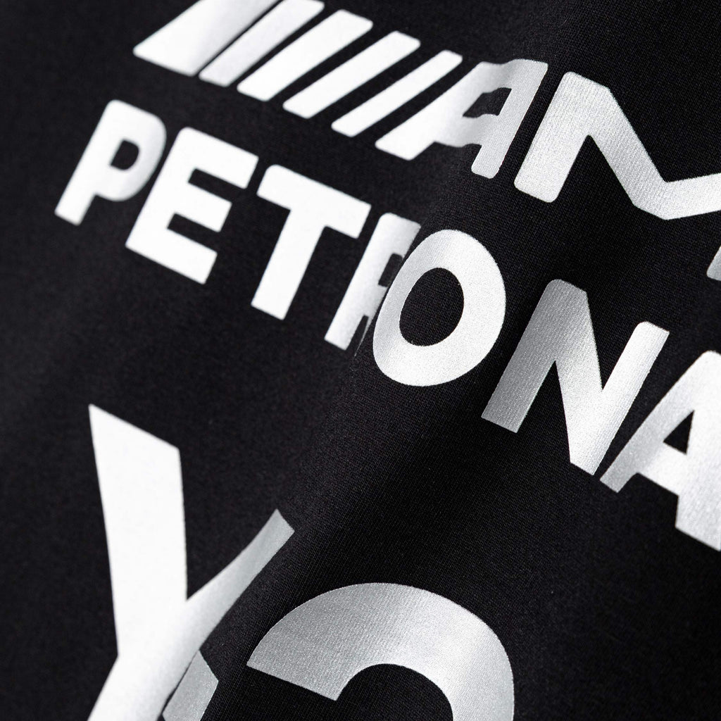 Y-3 x Mercedes-AMG PETRONAS F1 Team Logo Stack Short Sleeve Tee