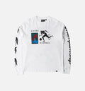 Divine Hammer Mens Long Sleeve Shirt White