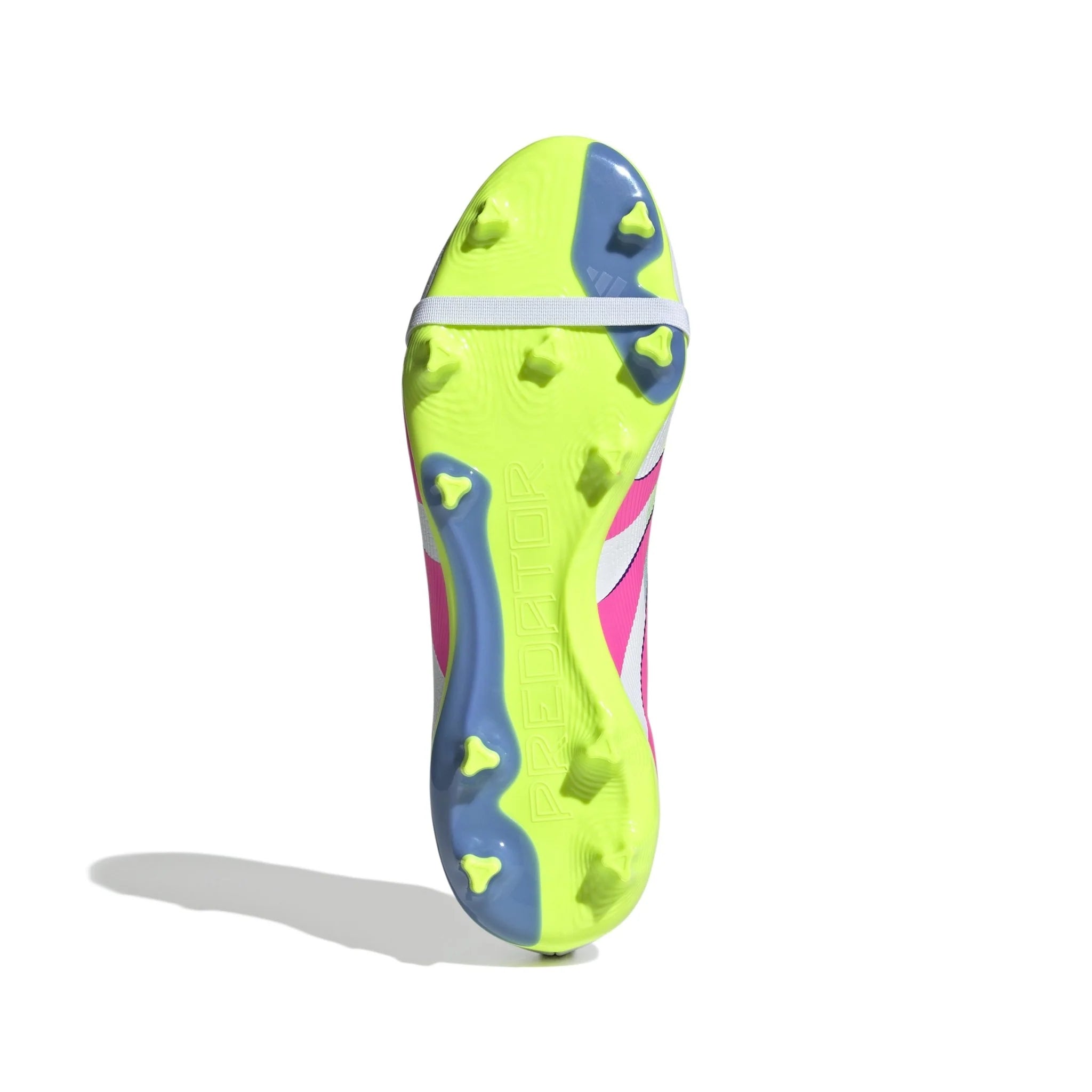 adidas Predator League Fold Over Tongue Firm Multi Ground Boots White Pink