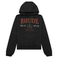 Bay of Angels Yacht Hoodie Vintage Black